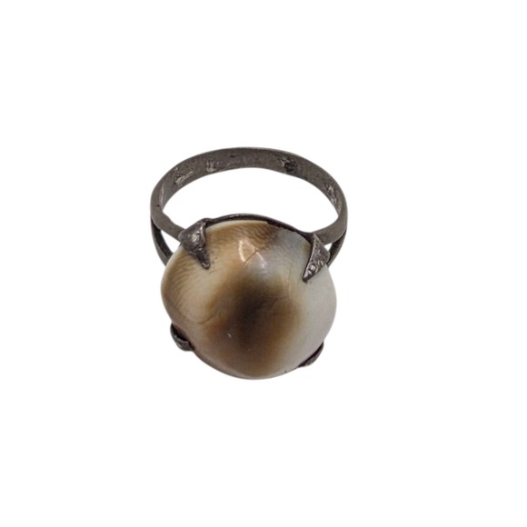 The Unbranded Brand Jewelry - Vintage / Antique Operculum Shell Ring Size 5
